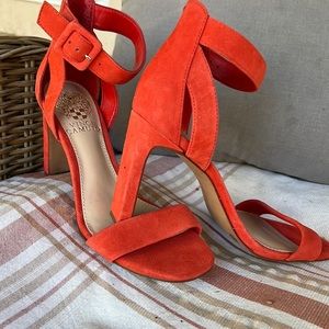 Orang color Vince Canute heels